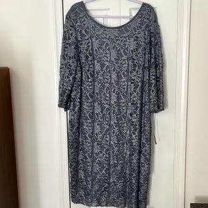 NWT silvery lacy dream of a dress